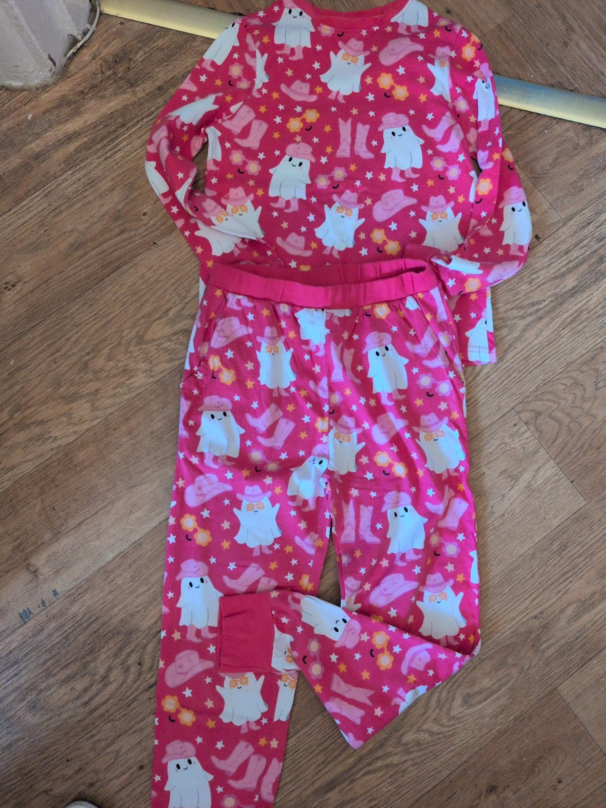 Originals 8-9 Years Pink Ghost Pyjama Set