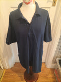 Mens Rtx Pro Size 4XL Navy Short Sleeved Polo