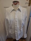 Mens Mark's And Spencer Size 16" Long Sleeve Shirt