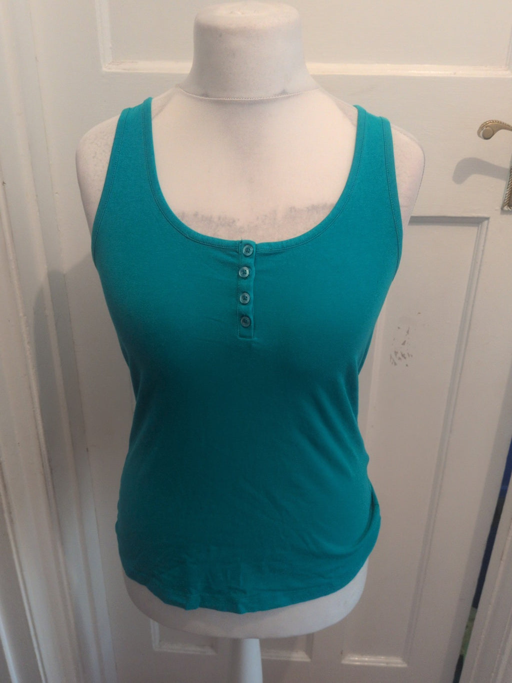 Esmara 14-16 Turquoise Pyjama Top Sleeveless