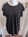 Primark Medium Black Shirt Sleeve T-shirt Dress