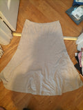 Ladies Eastex Beige A Line Skirt Size Large