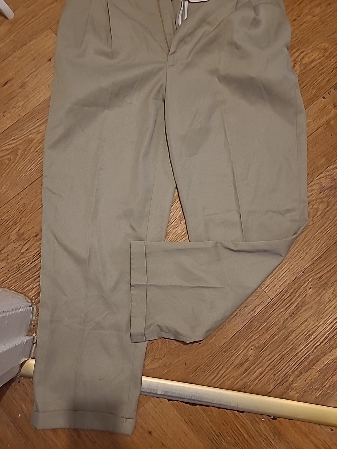 Mens 38 Regular Stone Trousers