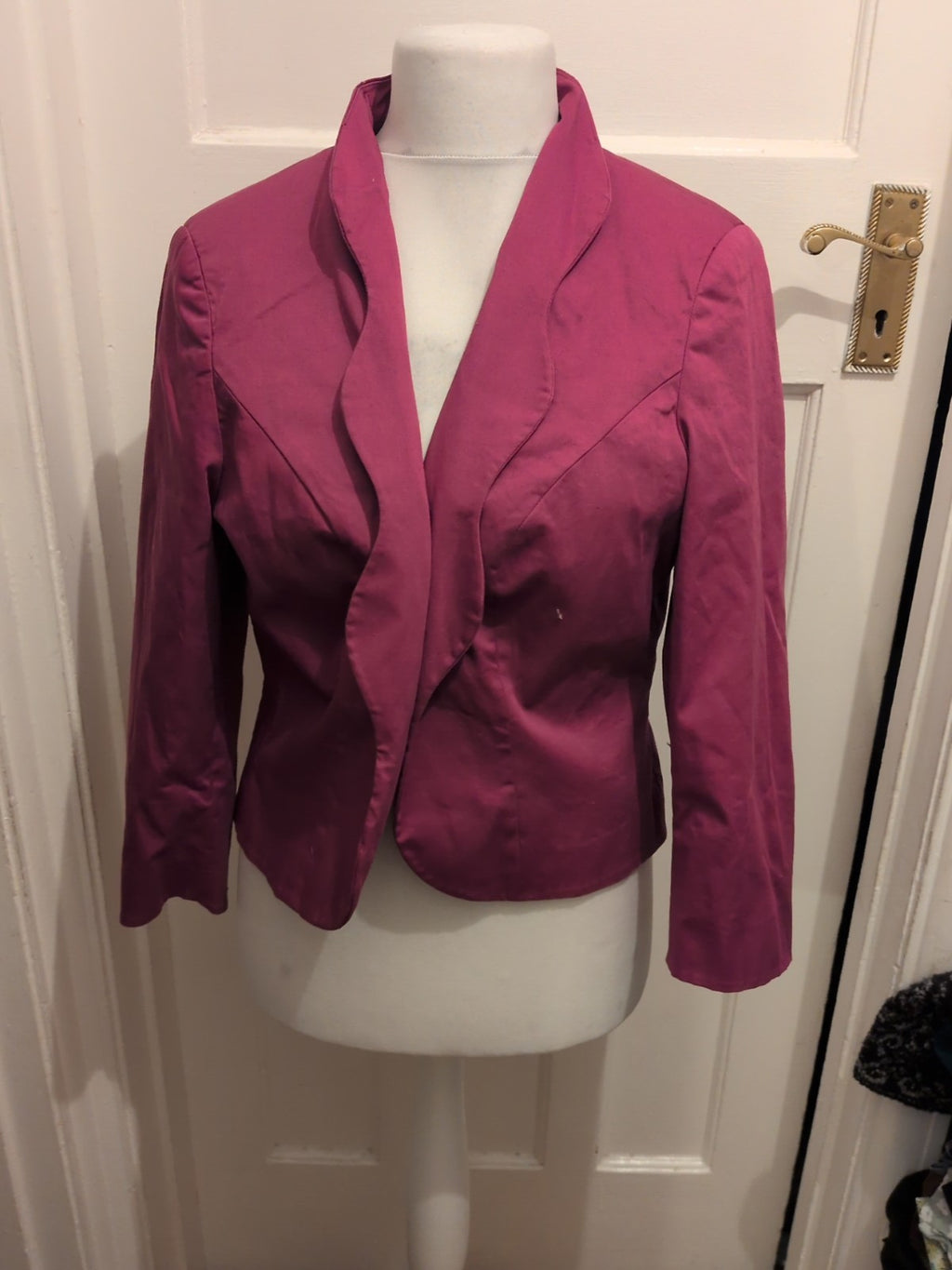 Bonprox 22 Purple Lined Blazer