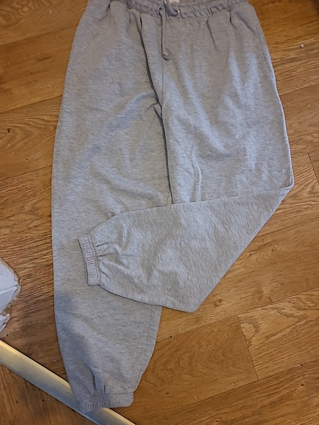Ladies In The Style Size 8 Grey Elasticated Joggers