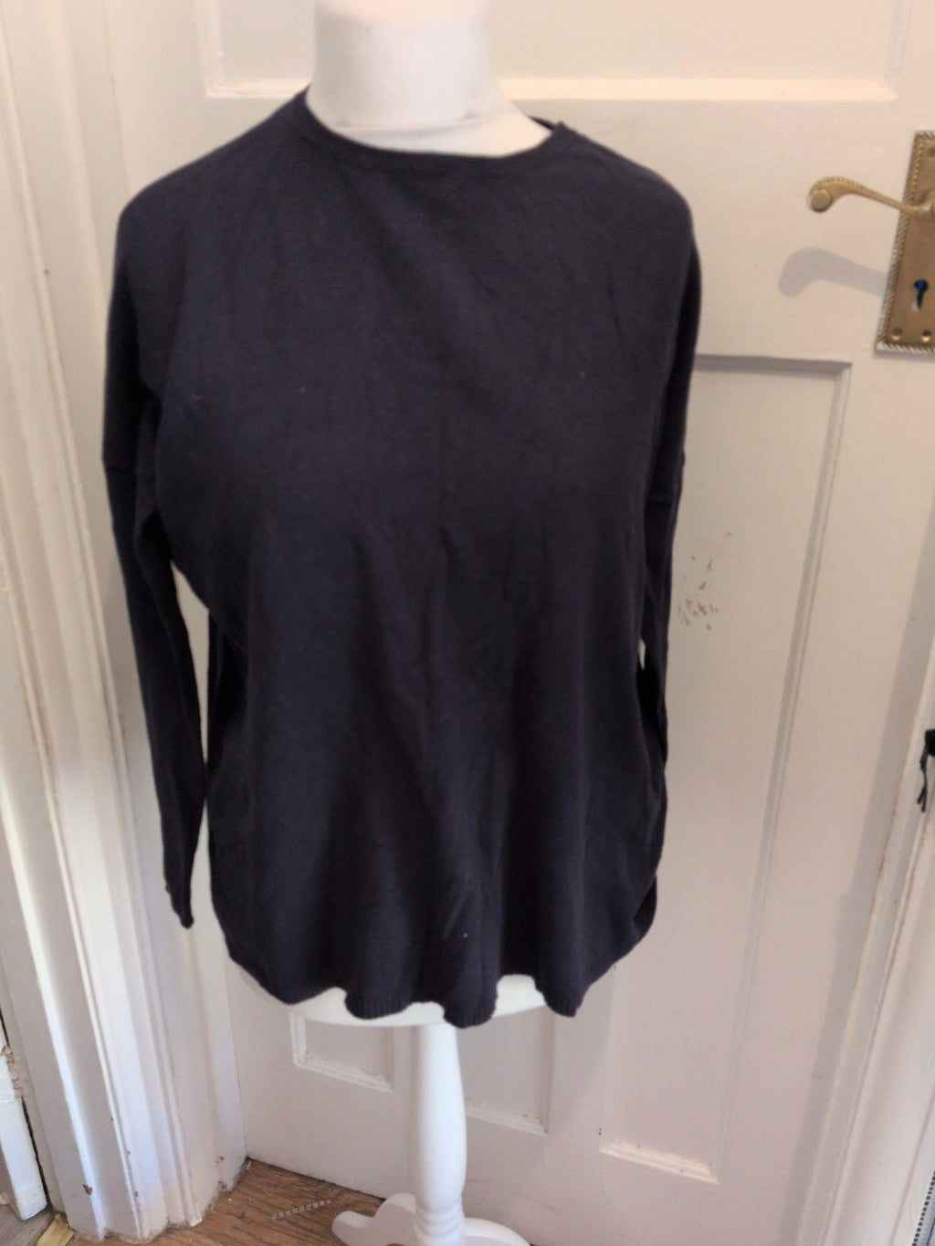Zara Knit Medium Navy Jumper