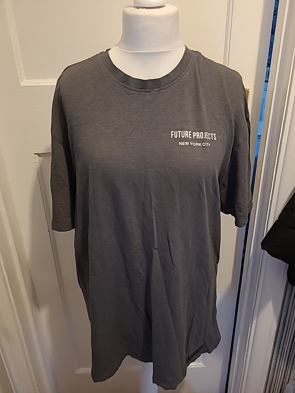 Mens Primark Size 2XL Grey Short Print Sleeved Tshirt