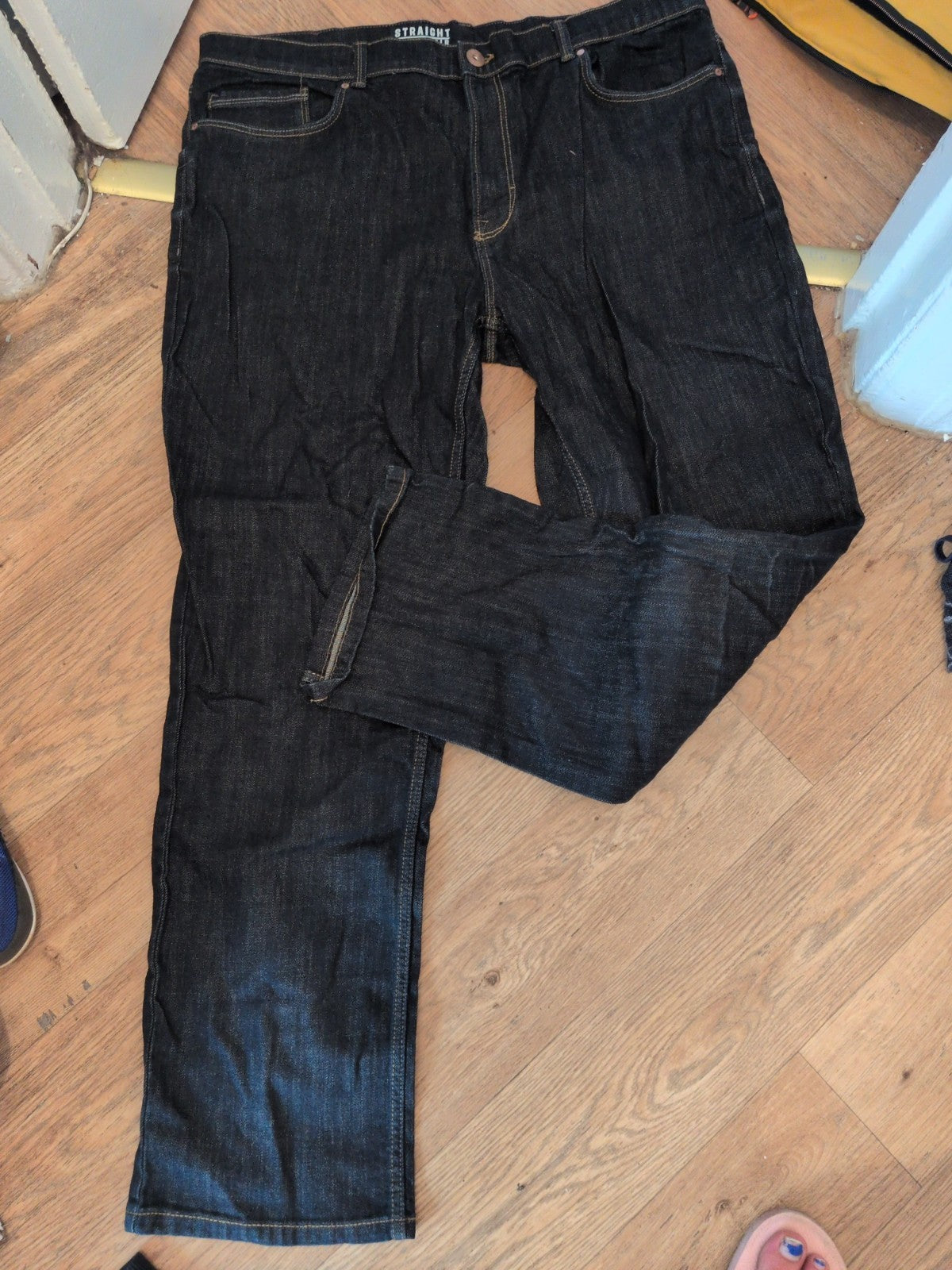 George 42Rx31 Straight Denim Jeans