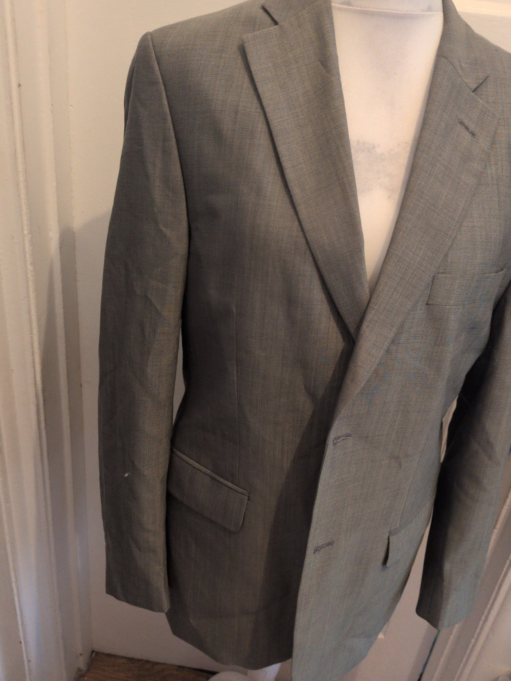 Torre 42R Grey Lightweight Suit Jacket