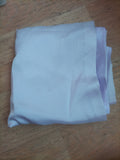 Ladies Lilac Silky** Embroidery Detail Scarf