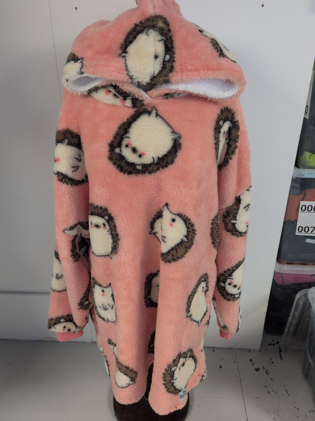 Primark M/L The Snuddie Pink Pyjama Nightwear