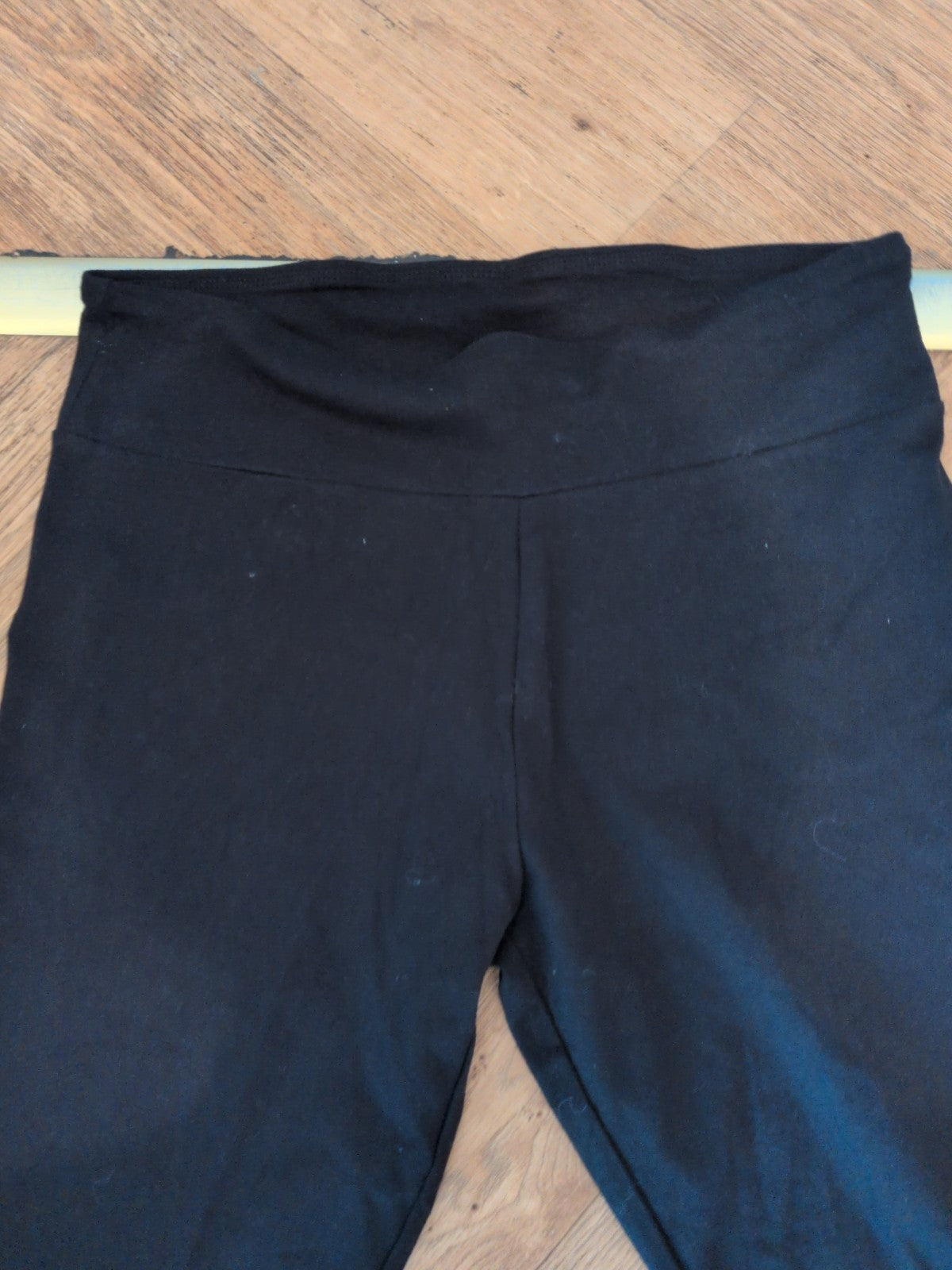Primark 12-14 Black Crop Leggings