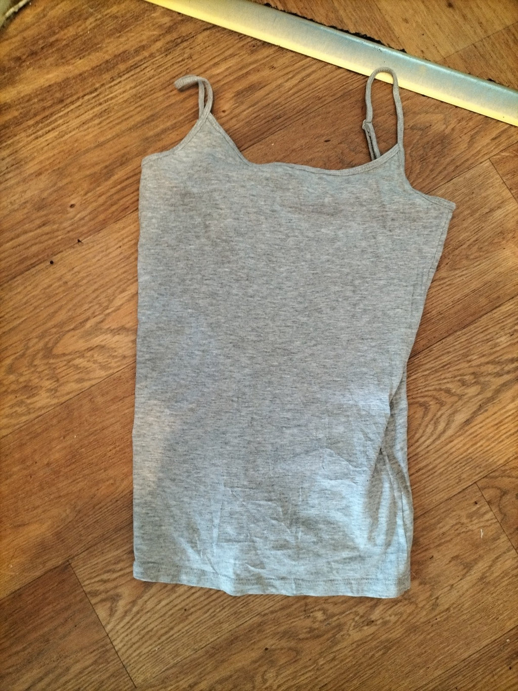Primark 10-12 Small Stretch Cami In Grey