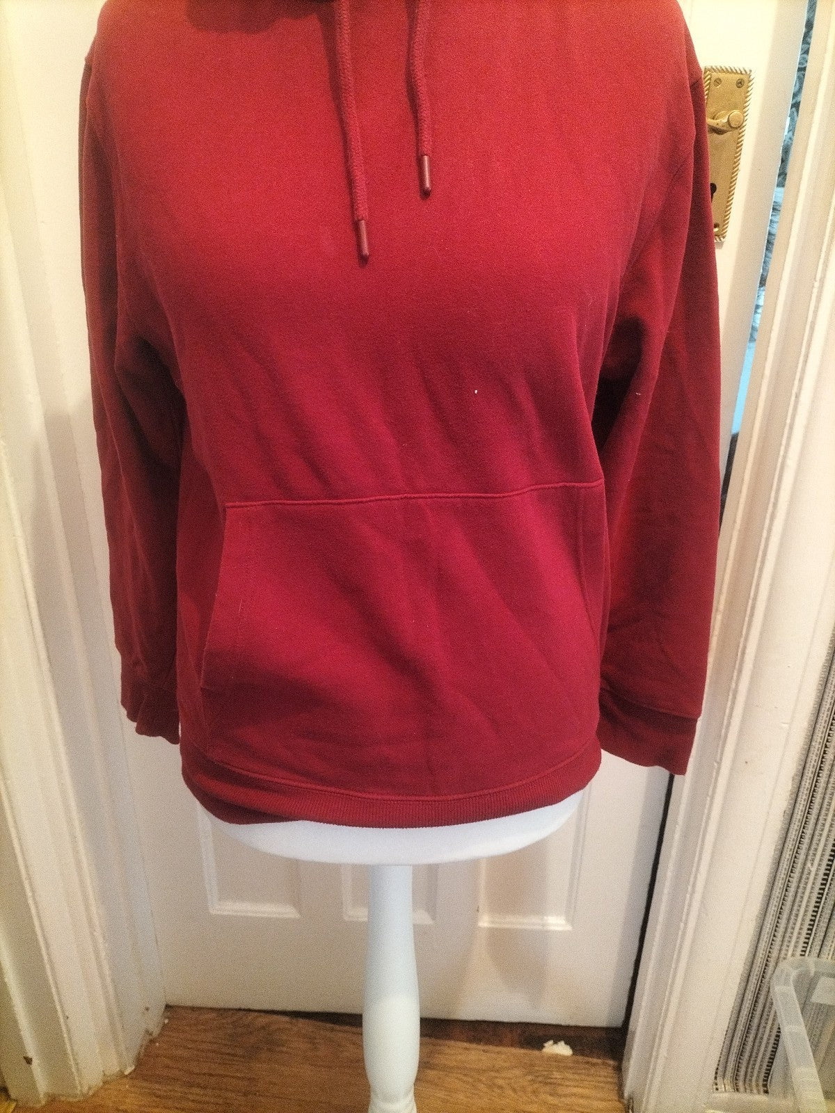 Mens Topman Size XXS Ruby Red Pullover Hoodie