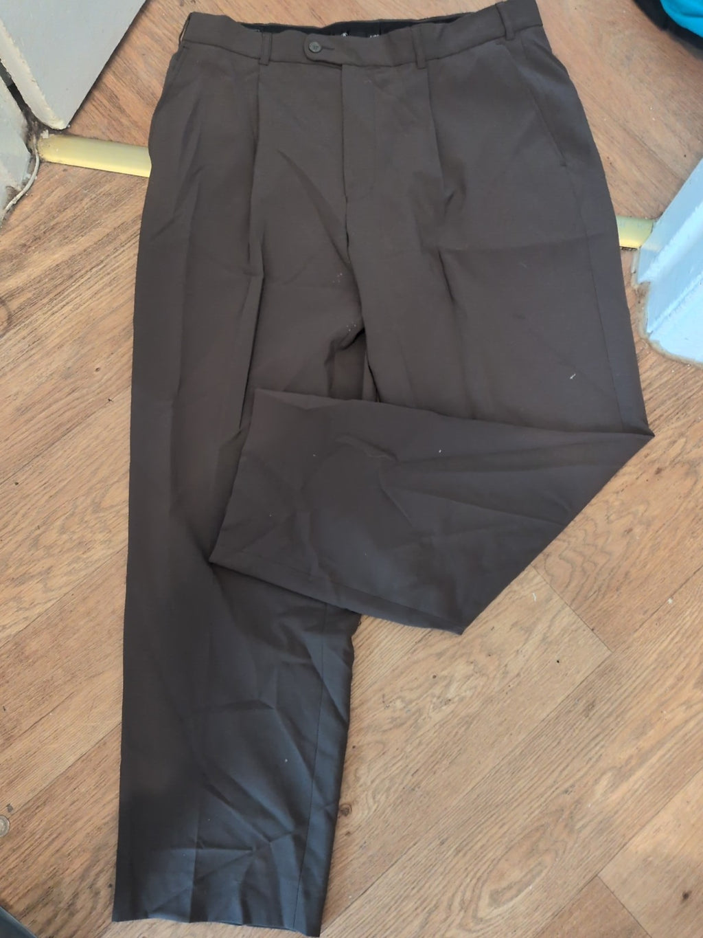 Ciro Citterio 36s Khaki Brown Smart Trousers