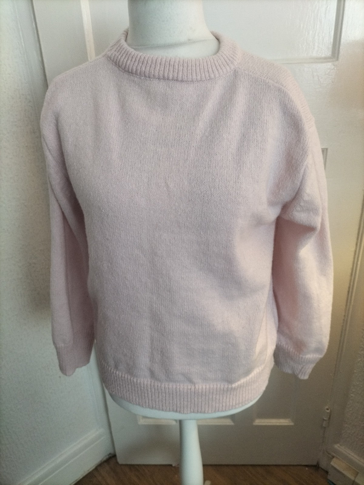 Ladies Size M Baby Pink Pullover Jumper