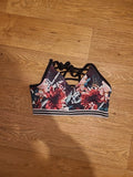 Ladies Lipsy Sport Size Medium Floral Gym Wear
