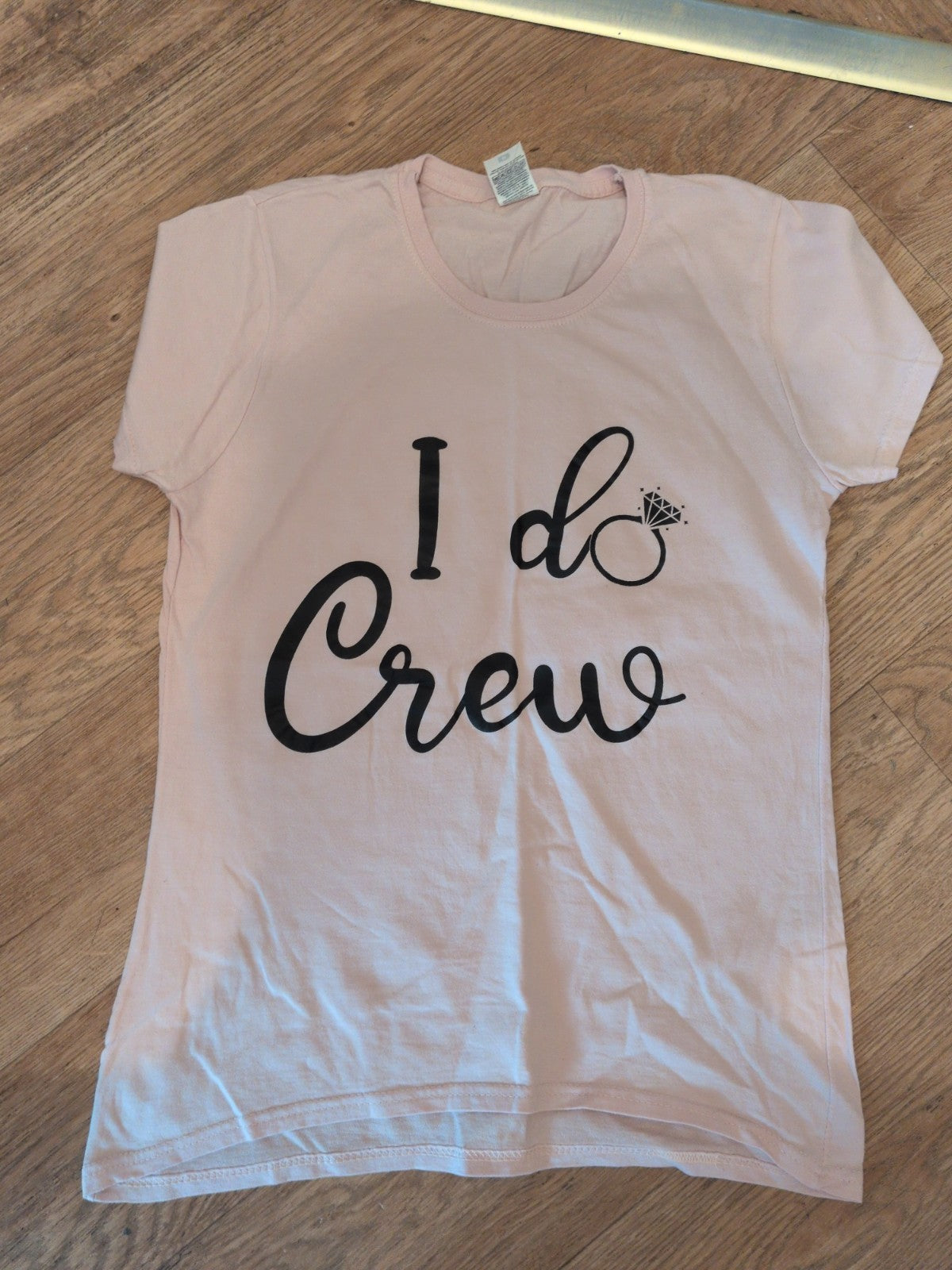 Fruit Of The Loom Medium Pale Pink Print Short Sleeve T-shirt