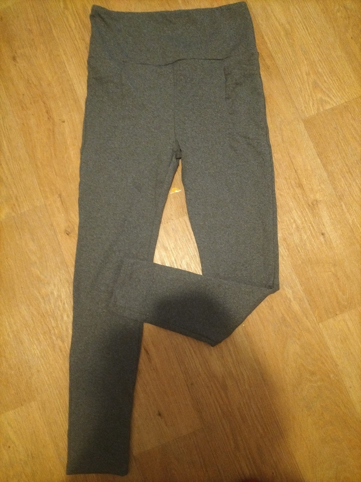 Ladies Size L Grey Thermal Leggings