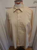 Mens Daniel Hunter Euro 42 Beige Long Sleeve Shirt