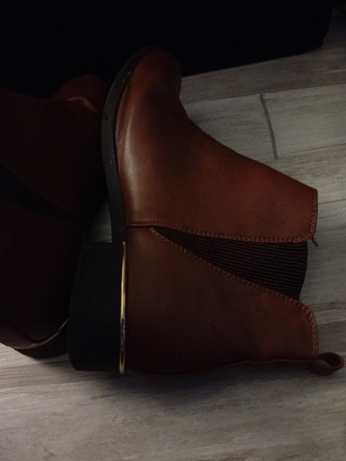 Ladies Tan Boots Wide Fit Size 7 Primark Free Delivery