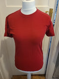 Mens Primark Size Small Red Short Sleeved Tshirt