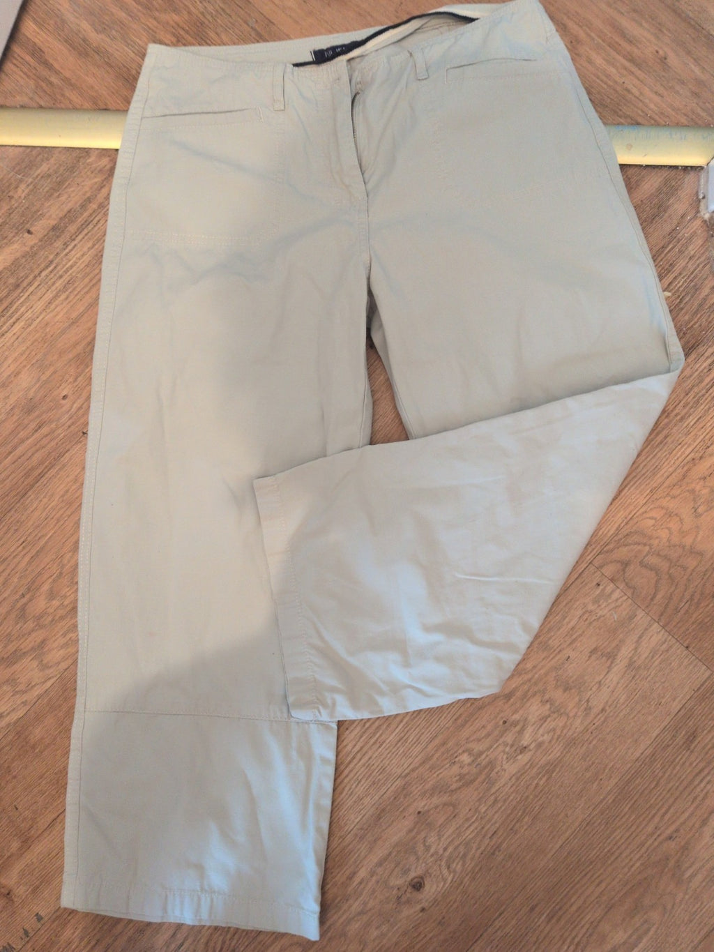 NL Jeans 12R Grey Stone Short Leg Trousers