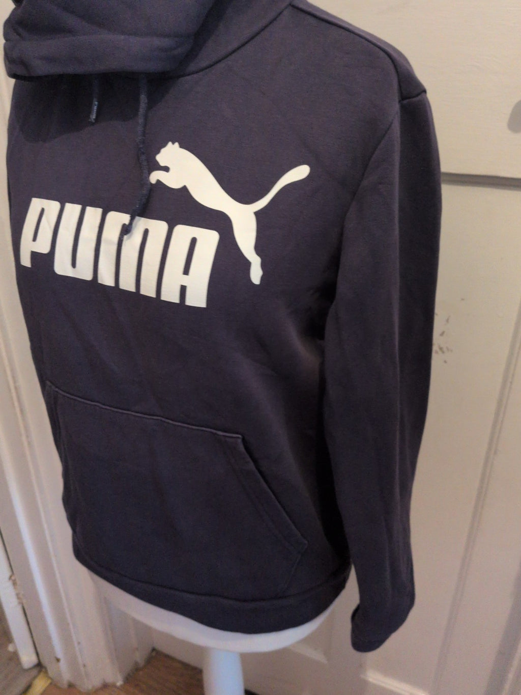 Puma Small Navy Pullover Hoodie