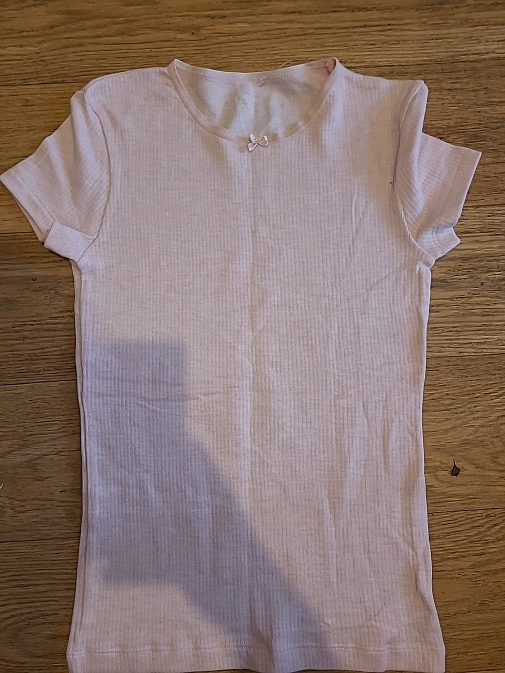 Girls F&F Age 11-12 Years Pink Short Sleeved Tshirt