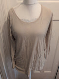 Rainbow 40/42 Beige Long Sleeve T-shirt
