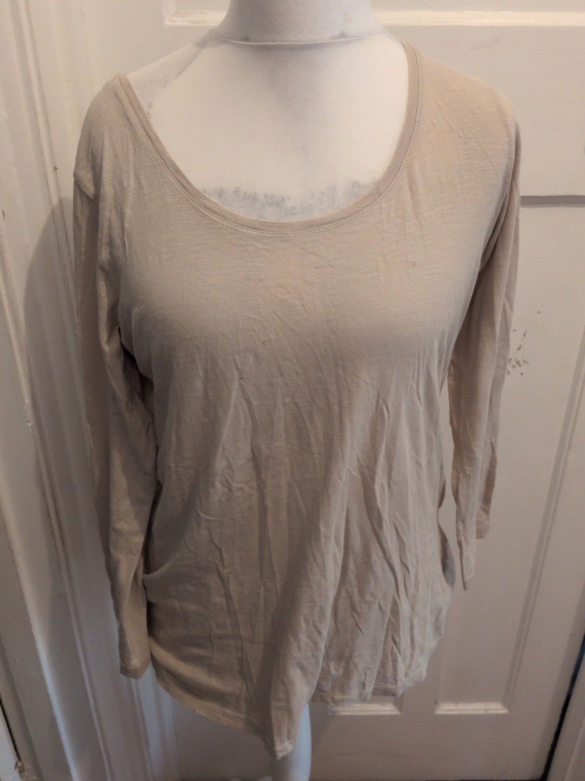 Rainbow 40/42 Beige Long Sleeve T-shirt