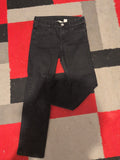 H&M 10-11 Years Black Adjustable Waist Slim Fit Jeans