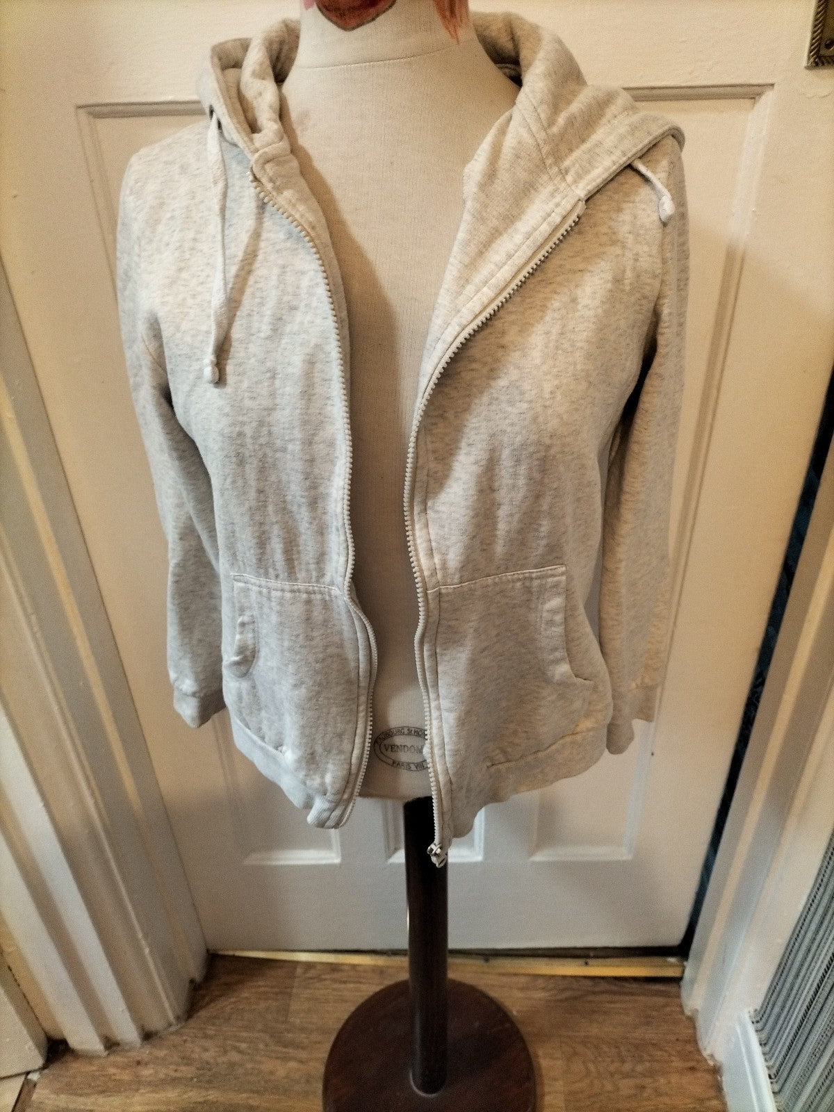 Ladies Pep&Co Size 8 Grey Zipped Jacket