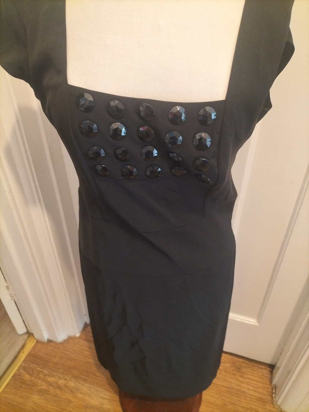 Ladies Unbranded Size 14 Black Sleeveless Dress