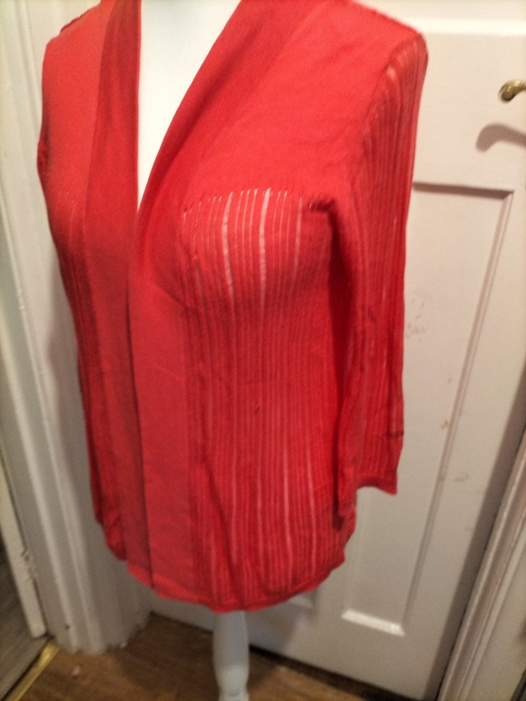 Ladies Bonmarche Size Small Coral Cardigan
