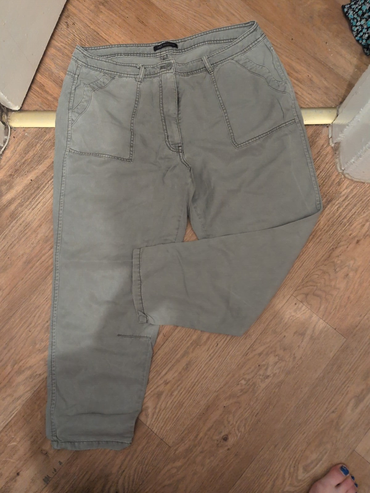 M&S Collection 16 Short Light Grey Jeans
