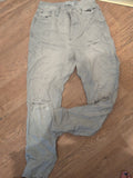 Denim&Co 6 Pale Grey Jeans Straight