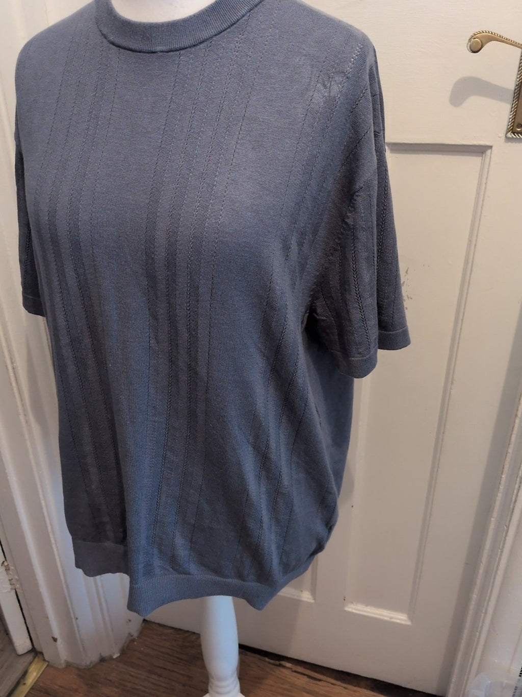 Next Signature XL Blue Lencel Short Sleeve Jumper Pullover