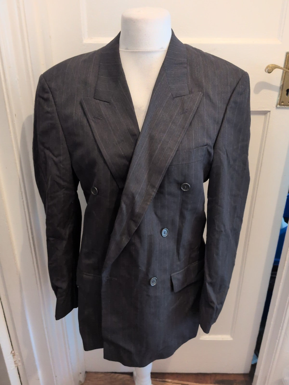 M&S 42"M Wool Blend Grey Blazer