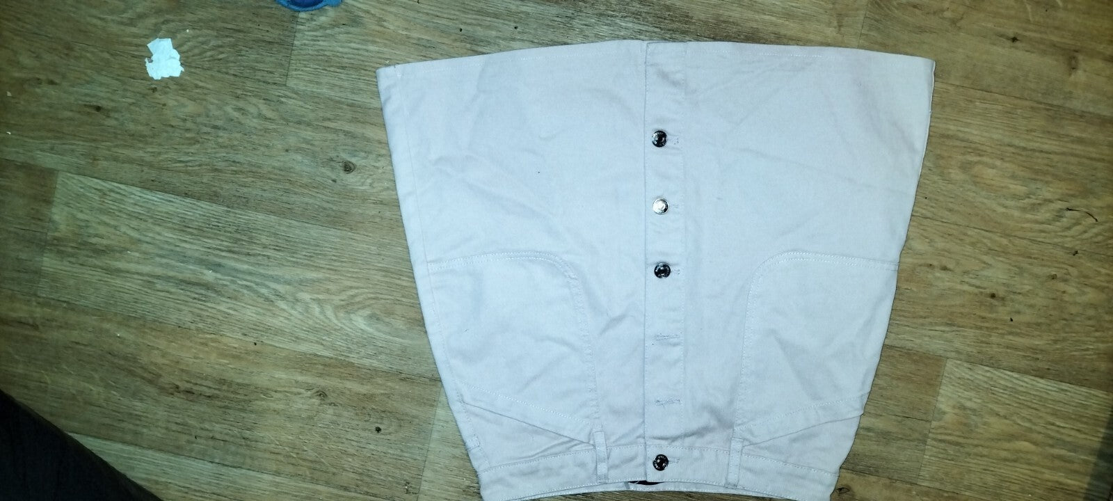 Ladies Denim Size 10 Pink Denim Skirt