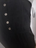Girls unbranded 2 peice black top and dress