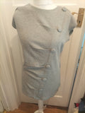 Store Twenty One Medium Grey Short Sleeved Dress Bobbling