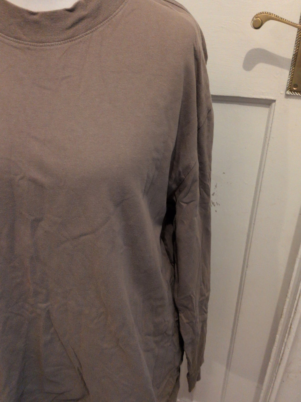 Essentials  Fear Of God XL Greyish Green Long Sleeve Pullover Jumper