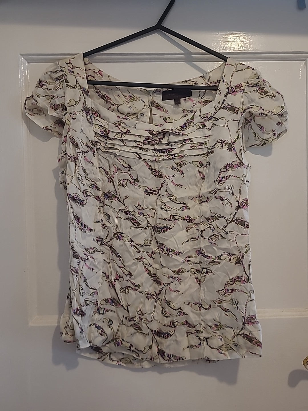 Ladies Great Plains Size Xs Multicoloured Short Sleeved Tshirt