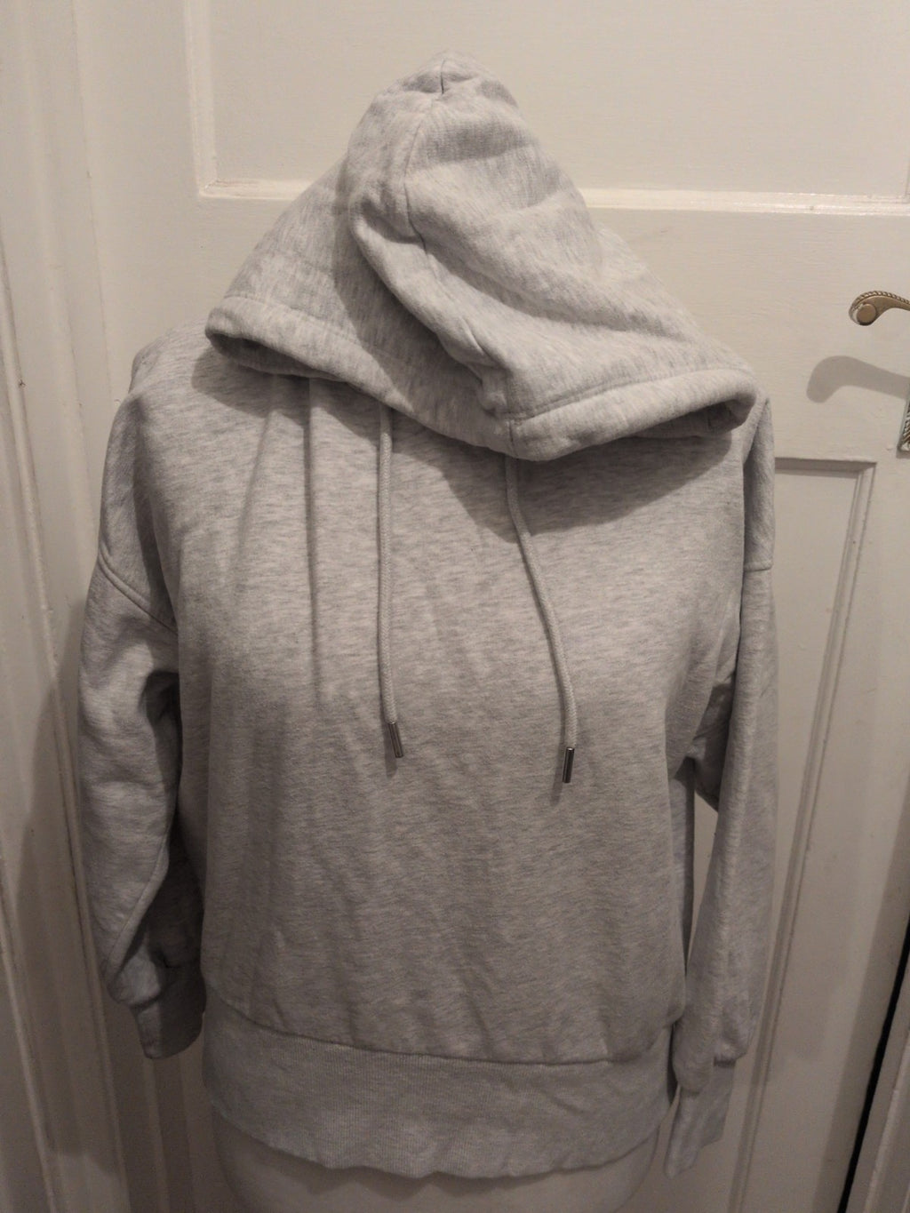 Ladies F&F Size 10 Grey Pullover Hoodie