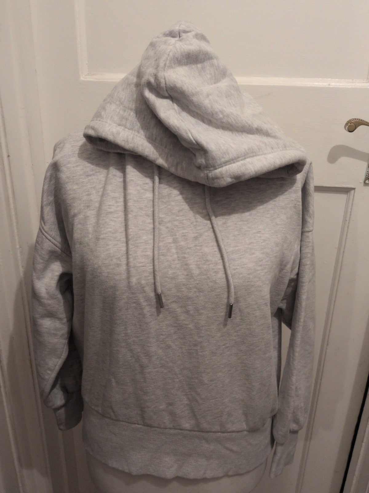 Ladies F&F Size 10 Grey Pullover Hoodie