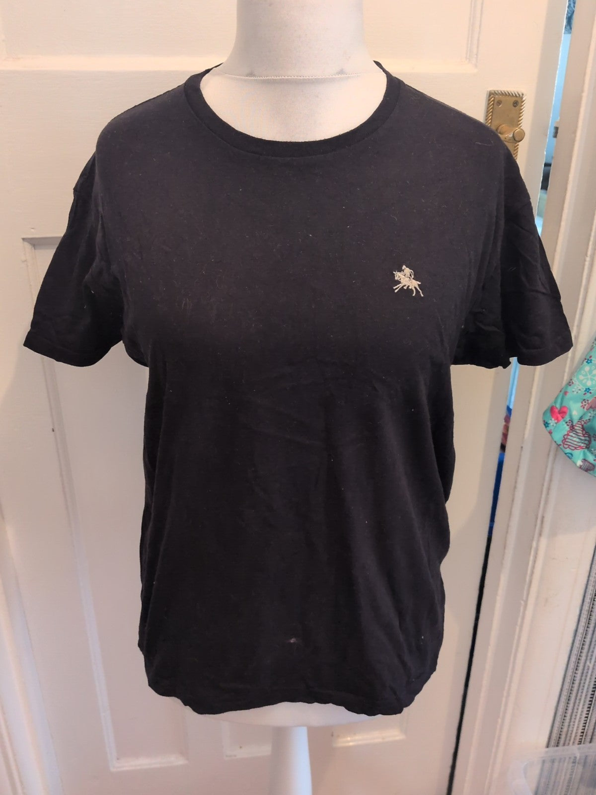 West Polo Medium Black Short Sleeve T-shirt