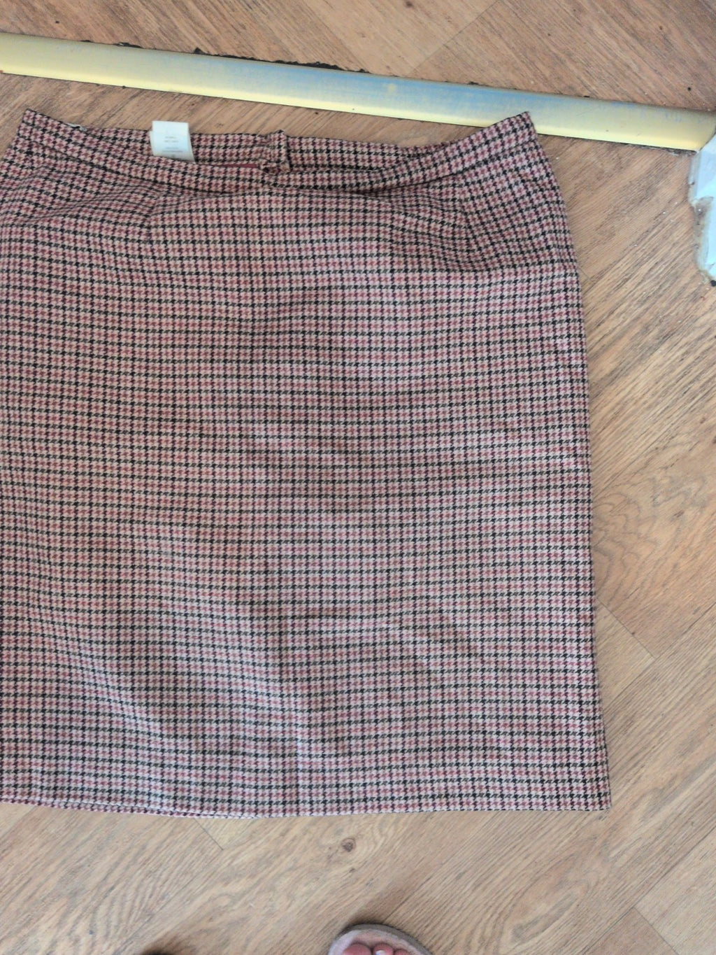 Eastex 20 Multicoloured Patterned Lined Midi Straight Skirt