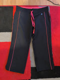 Ladies Marks And Spencer Performance Size 10 Black And Pink Leggings