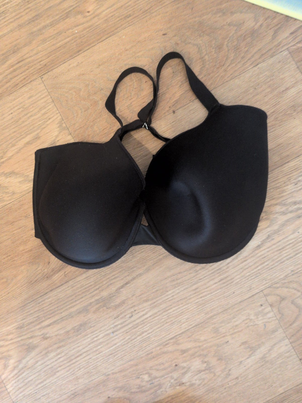 Ladies Marks And Spencer 36E Black Wired Bra